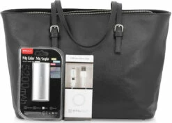 StilGut - Shopper Schultertasche Aus Echtem Italienischen Leder