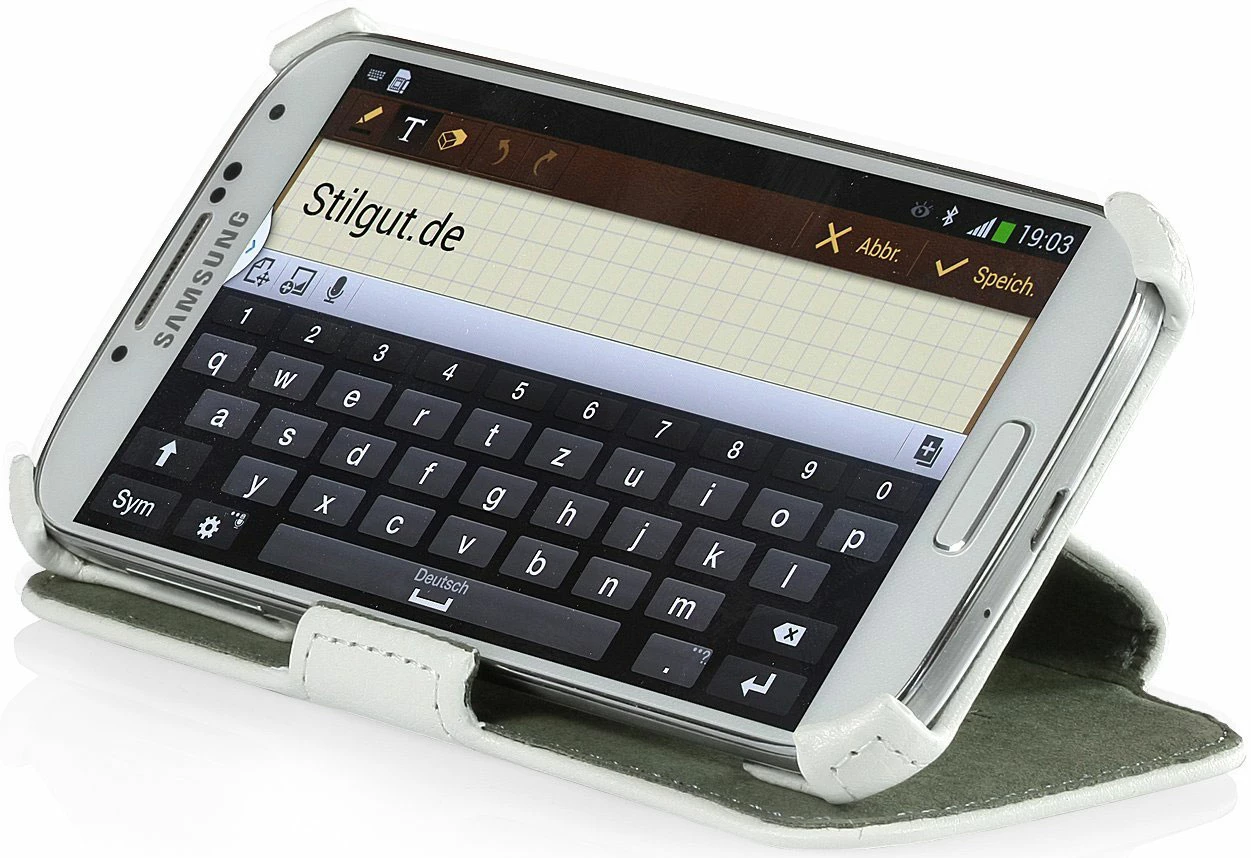 StilGut - Tasche Mit Standfunktion Für Galaxy S4 I9500 15 StilGut - Tasche Mit Standfunktion Für Galaxy S4 I9500 – Bild 13