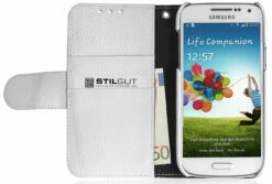 StilGut - Ledertasche "Talis" Für Samsung Galaxy S4 Mini I9195 19 StilGut - Ledertasche "Talis" Für Samsung Galaxy S4 Mini I9195 -StilGut Verkaufs-Shop tasche galaxy mini talis weiss 01 1