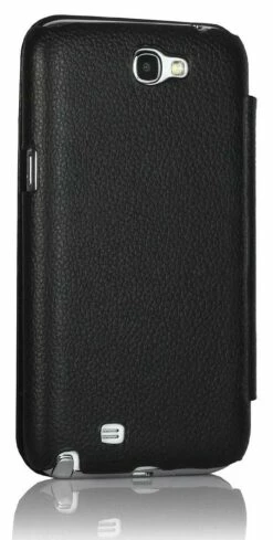 StilGut - Ledertasche "Book Type" Für Galaxy Note 2 N7100 -StilGut Verkaufs-Shop tasche galaxy note 2 n7100 bt schw 03