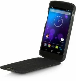 StilGut - UltraSlim Case Für Google Nexus 4 / LG E960 -StilGut Verkaufs-Shop tasche google nexus 4 us schw 02