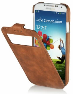 StilGut - Ledertasche Mit Sichtfenster Für Galaxy S4 I9500 & 9505 25 StilGut - Ledertasche Mit Sichtfenster Für Galaxy S4 I9500 & 9505 -StilGut Verkaufs-Shop tasche samsung s4 sichtfenster vint 1