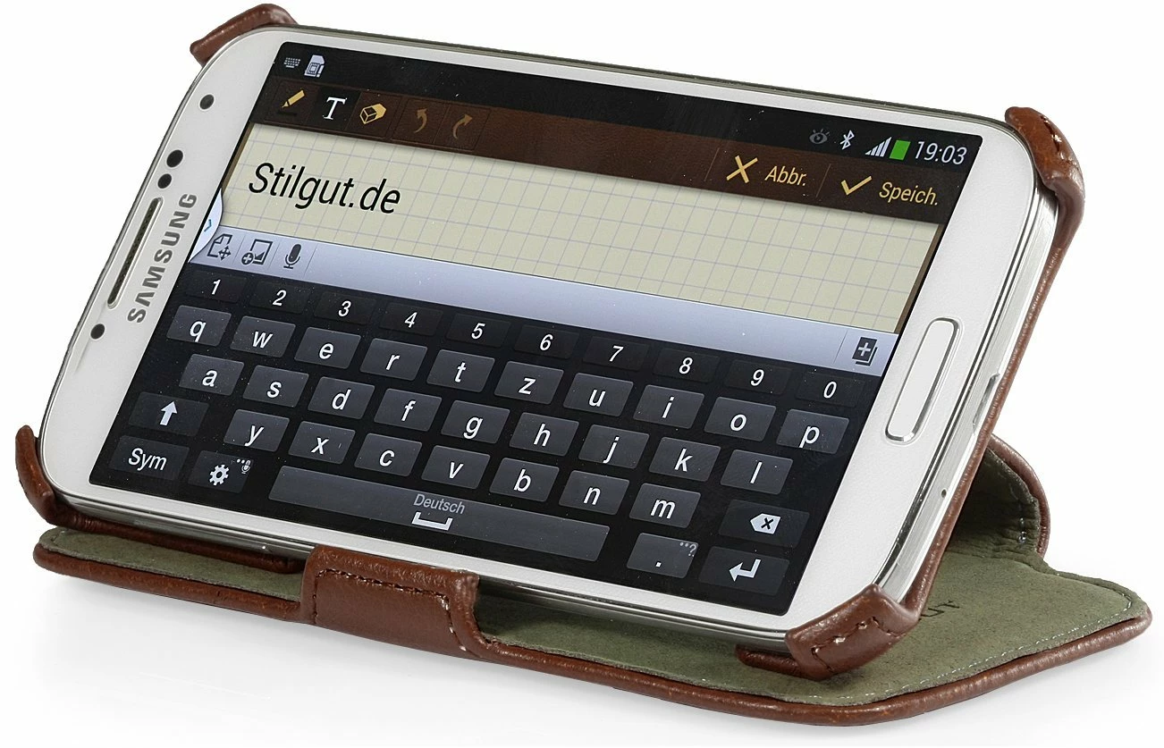StilGut - Tasche Mit Standfunktion Für Galaxy S4 I9500 13 StilGut - Tasche Mit Standfunktion Für Galaxy S4 I9500 – Bild 11