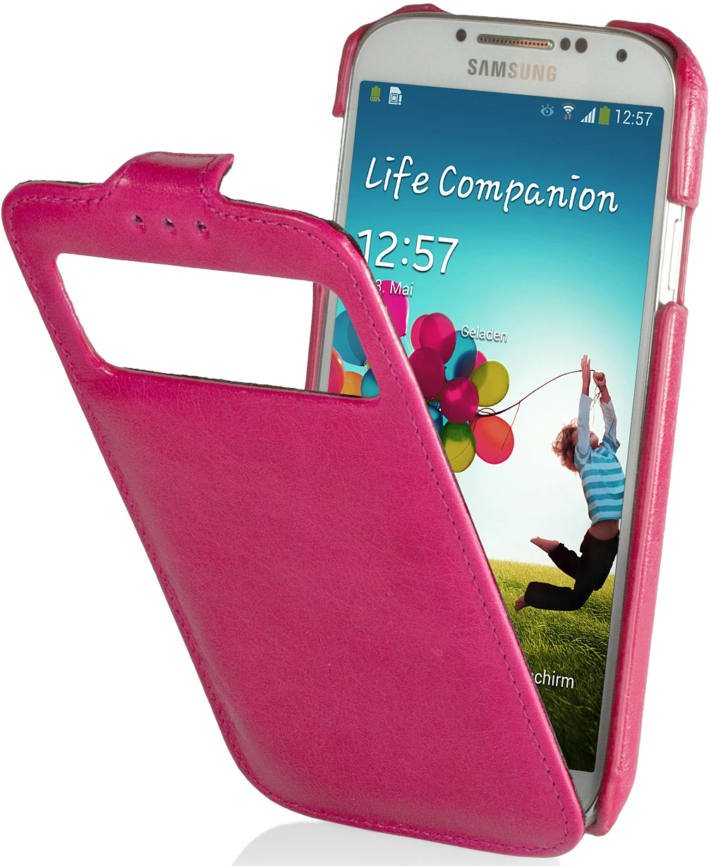 StilGut - Ledertasche Mit Sichtfenster Für Galaxy S4 I9500 & 9505 15 StilGut - Ledertasche Mit Sichtfenster Für Galaxy S4 I9500 & 9505 – Bild 13
