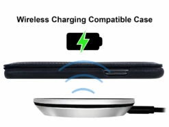 StilGut - Samsung Galaxy Note 20 Ultra Hülle UltraSlim -StilGut Verkaufs-Shop ultraslim wireless charging black nappa 1